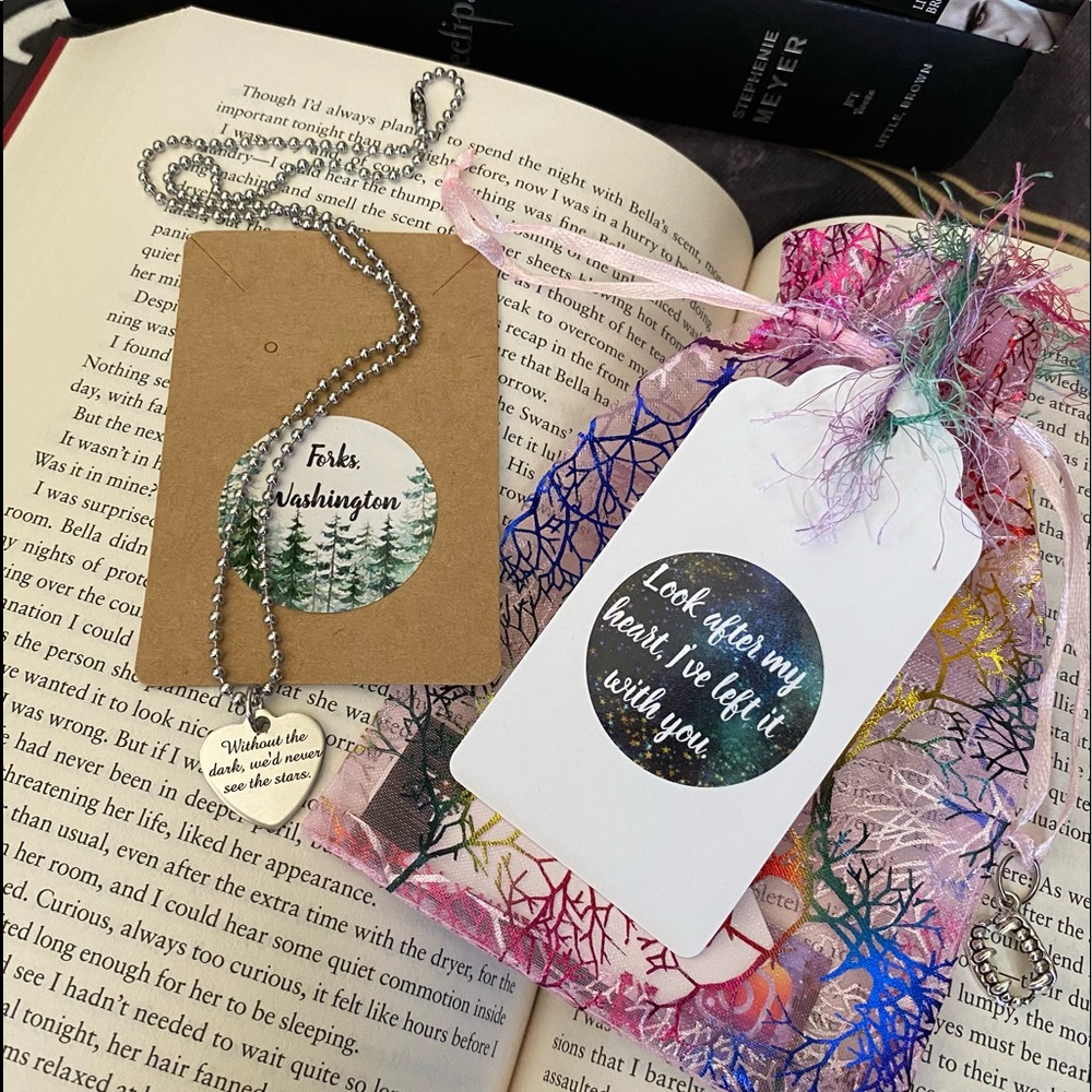 Twilight Bella Swan quote Necklace
